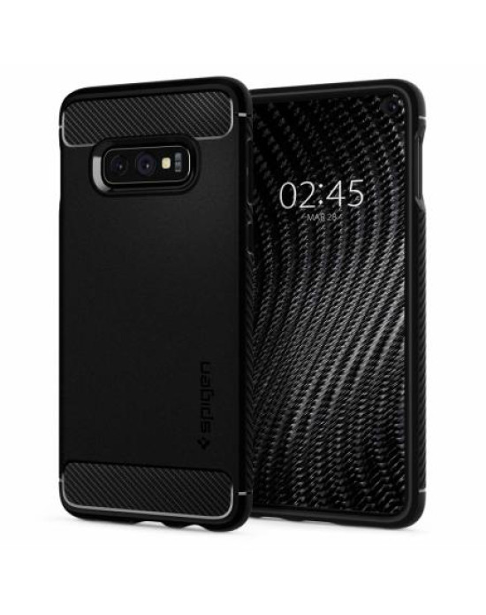 Spigen Rugged Armor Samsung Galaxy S10e Case - Black
