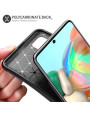 Olixar Carbon Fibre Samsung Galaxy A51 Case - Black