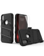 Zizo Bolt iPhone X Tough Case & Screen Protector - Black