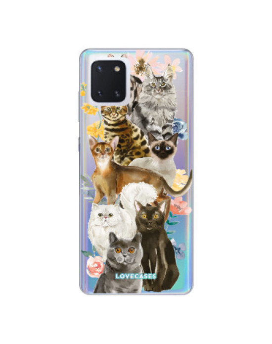 LoveCases Samsung Galaxy Note 10 Lite Gel Case - Cats