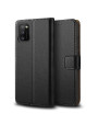 Olixar Genuine Leather iPhone SE 2020 Wallet Case - Black