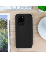 Olixar Soft Silicone Samsung Galaxy S20 Ultra Wallet Case - Black
