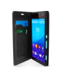 Olixar Leather-Style Sony Xperia C4 Wallet Stand Case - Black Olixar Leather-Style Sony Xperia C4 Wallet Stand Case - Black