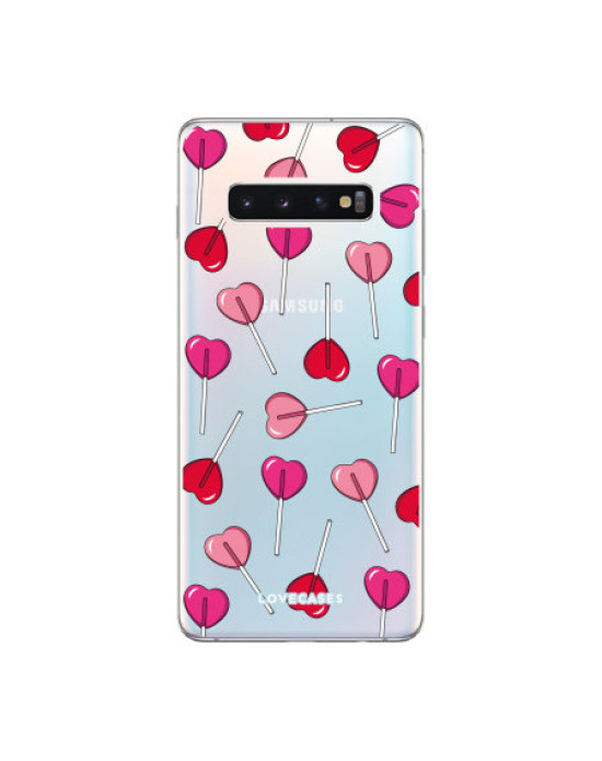 LoveCases Samsung S10 Lollypop Clear Phone Case