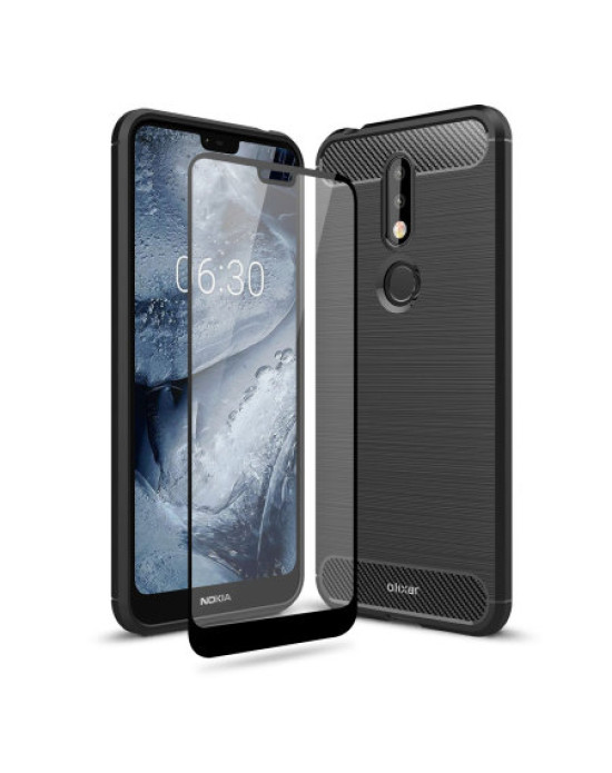 Olixar Sentinel Nokia 7.1 Case & Glass Screen Protector Olixar Sentinel Nokia 7.1 Case & Glass Screen Protector
