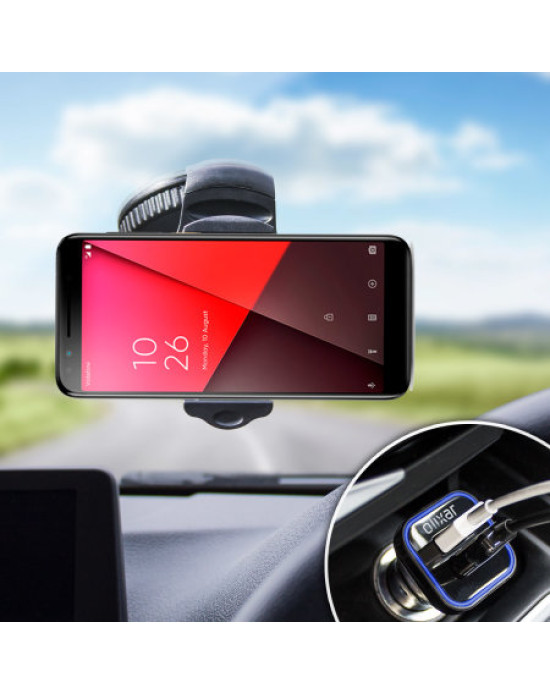 Olixar DriveTime Vodafone Smart N9 Car Holder & Charger Pack