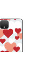 LoveCases Google Pixel 4 XL Lovehearts Clear Phone Case LoveCases Google Pixel 4 XL Lovehearts Clear Phone Case