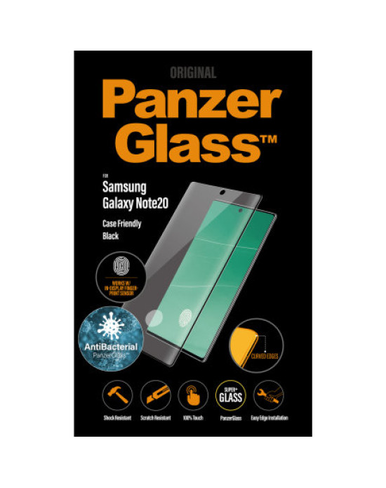 PanzerGlass Samsung Galaxy Note 20 5G Glass Screen Protector - Black