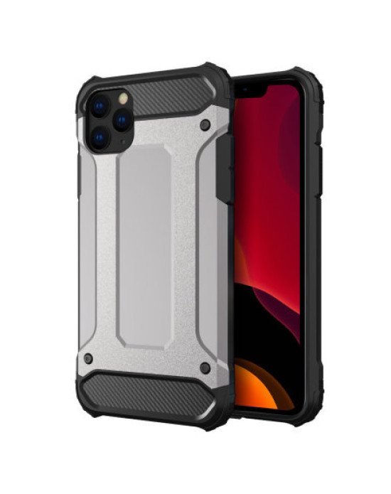 Olixar Delta Armour Protective iPhone 11 Pro Case - Silver