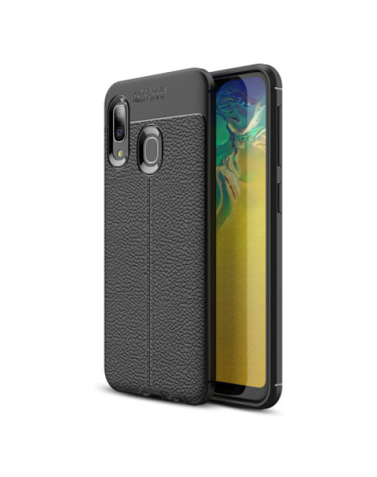 Olixar Attache Samsung Galaxy A20E Executive Shell Case - Black