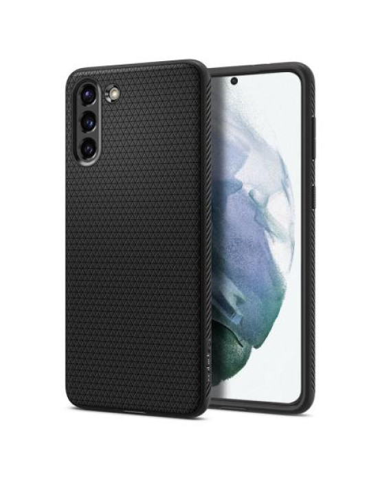 Spigen Samsung Galaxy S21 Liquid Air Slim Case - Black
