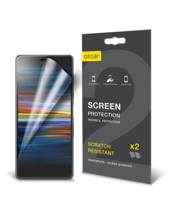 Olixar Sony Xperia L3 Film Screen Protector 2-in-1 Pack
