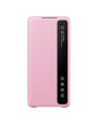 Official Samsung Galaxy S20 Plus Clear View Cover Case - Pink