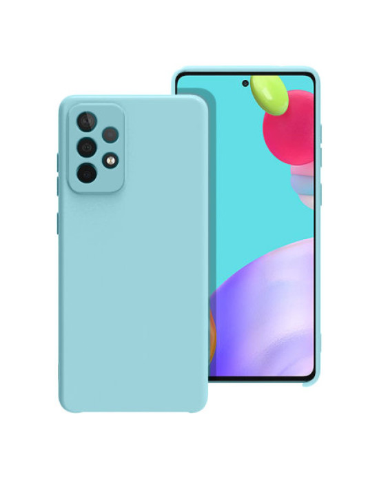 Olixar Samsung Galaxy A52 5G Soft Silicone Case - Pastel Blue