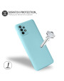 Olixar Samsung Galaxy A52 5G Soft Silicone Case - Pastel Blue