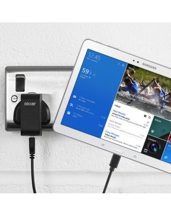 High Power Samsung Galaxy Tab Pro 12.2 Wall Charger & 1m Cable