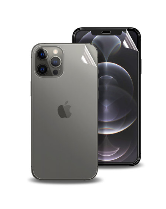 Olixar Front And Back iPhone 12 Pro Max TPU Screen Protectors