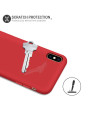 Olixar iPhone XS Max Soft Silicone Case - Red