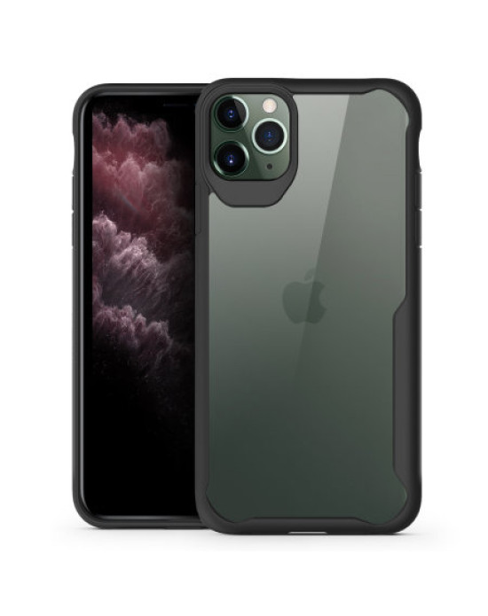 Olixar NovaShield iPhone 11 Bumper Case - Black / Clear