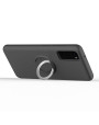Zizo Revolve Series Samsung S20 Thin Ring Case - Magnetic Black
