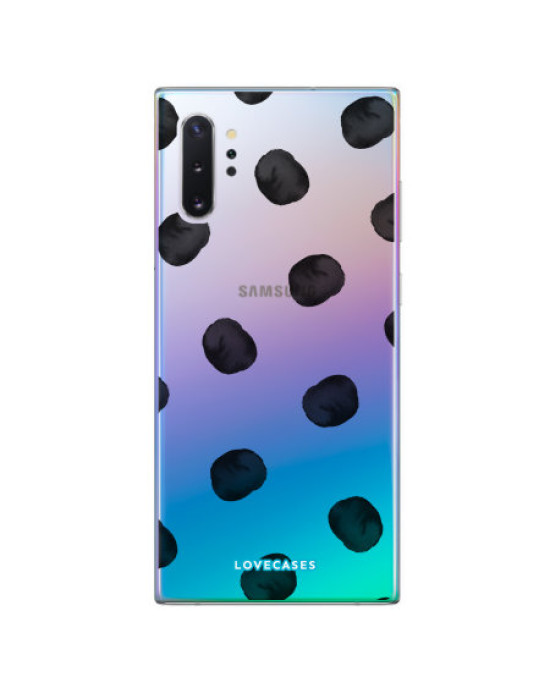 LoveCases Samsung Note 10 Plus 5G Polka Phone Case - Clear Multi LoveCases Samsung Note 10 Plus 5G Polka Phone Case - Clear Multi