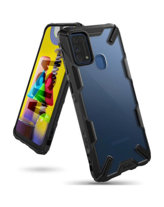 Ringke Fusion X Samsung Galaxy M31 Case - Black
