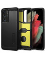Spigen Samsung Galaxy S21 Ultra Tough Armor Rugged Case - Black