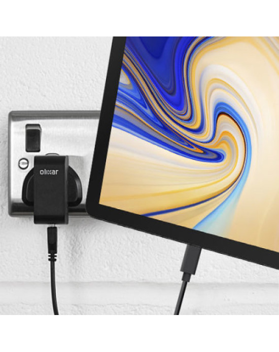 High Power Samsung Galaxy Tab S4 Wall Charger & 1m USB-C Cable