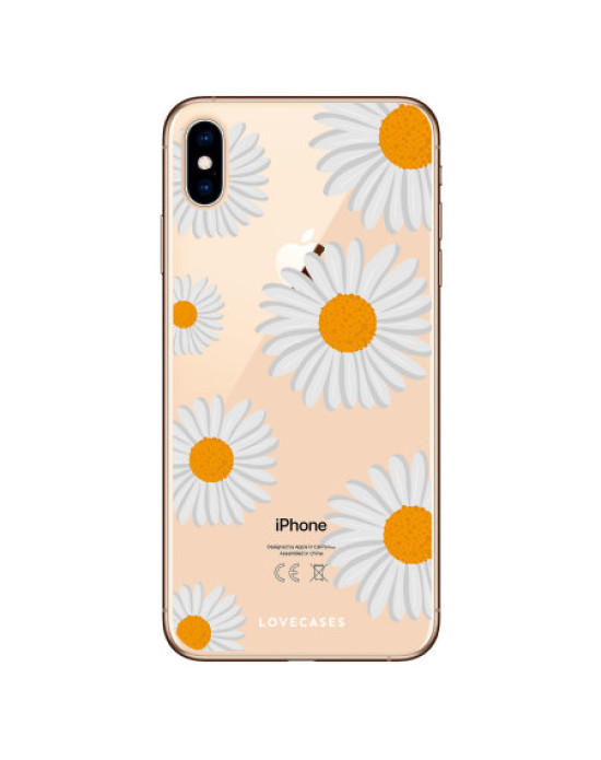 LoveCases iPhone XS Daisy Case - White