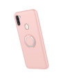 Zizo Samsung Galaxy A11 Revolve Series Ring Case - Rose Quartz