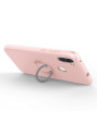 Zizo Samsung Galaxy A11 Revolve Series Ring Case - Rose Quartz