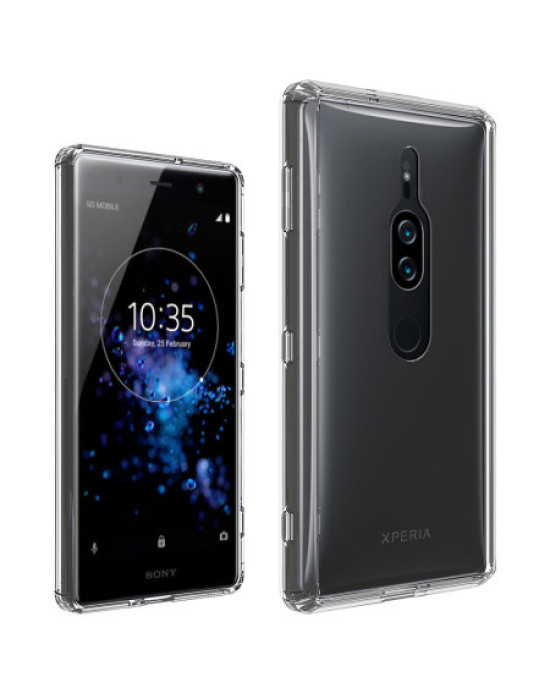 Olixar Ultra-Thin Sony XZ2 Premium Gel Case - 100% Clear