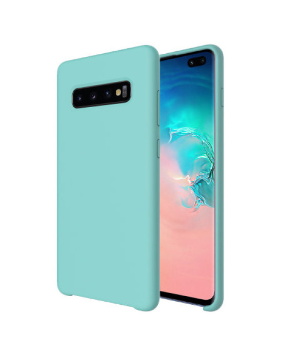 Olixar Samsung Galaxy S10 Plus Soft Silicone Case - Pastel Green
