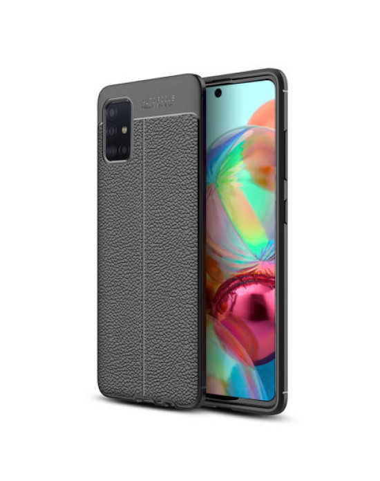 Olixar Attache Samsung Galaxy A71 Executive Shell Case - Black