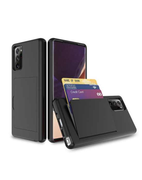 Olixar Samsung Note 20 Ultra Armour Vault Tough Wallet Case Black Olixar Samsung Note 20 Ultra Armour Vault Tough Wallet Case Black