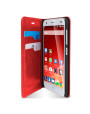 Olixar Leather-Style ZTE Blade S6 Wallet Stand Case - Red Olixar Leather-Style ZTE Blade S6 Wallet Stand Case - Red