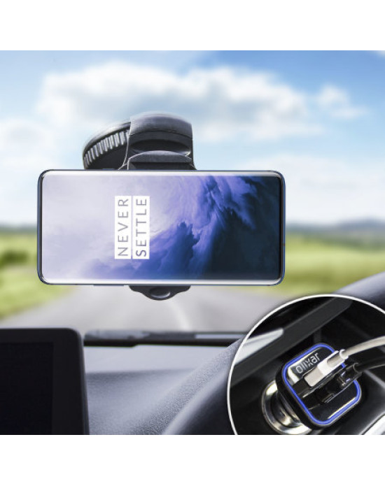 Olixar DriveTime OnePlus 7 Pro Car Holder & Charger Pack