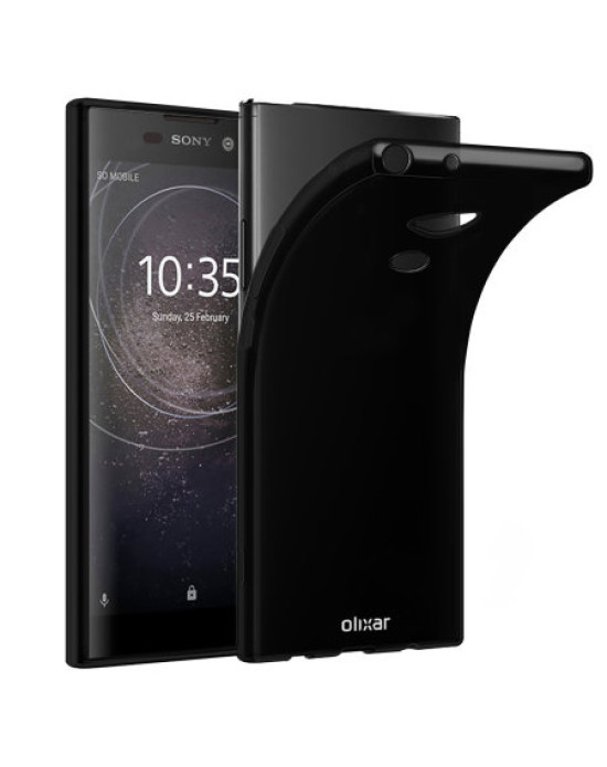 Olixar FlexiShield Sony Xperia L2 Gel Case - Black