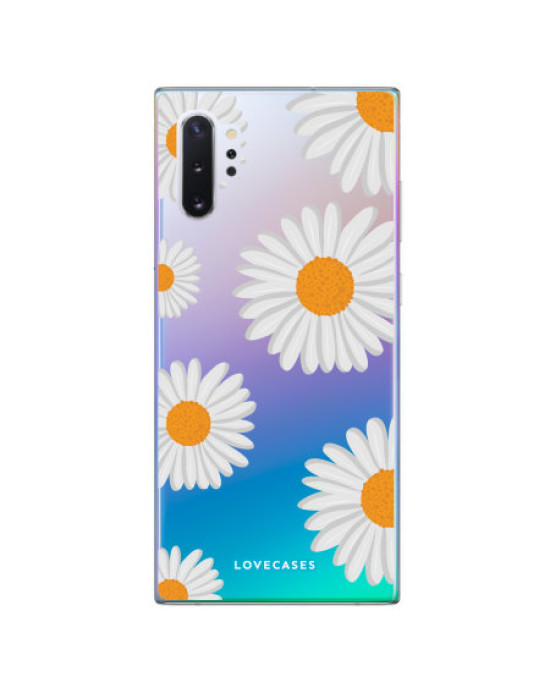 LoveCases Samsung Note 10 Plus Daisy Case - White