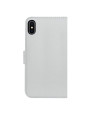Case FortyFour No.11 iPhone XS Max Cross Grain White