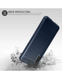 Olixar Samsung Galaxy A50s Carbon Fibre Protective Case - Blue