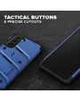Zizo Bolt Samsung Galaxy S21 Plus Tough Case & Screen Protector - Blue