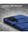 Zizo Bolt Samsung Galaxy S21 Plus Tough Case & Screen Protector - Blue