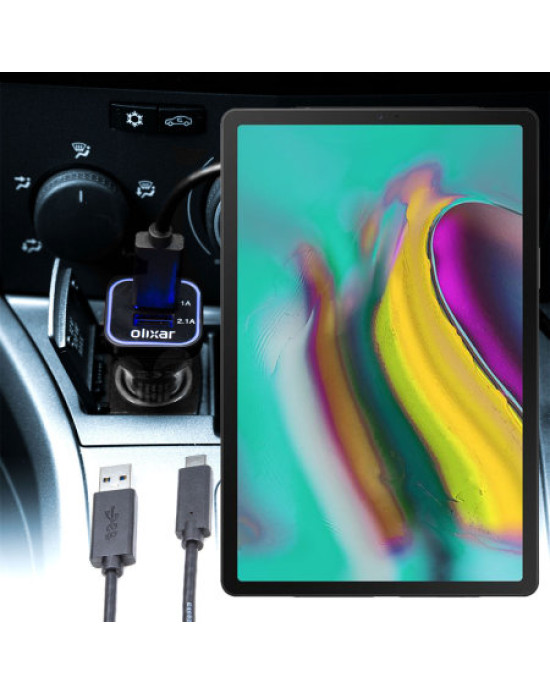 Olixar High Power Samsung Galaxy Tab S5e Car Charger