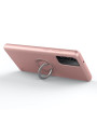 Zizo Revolve Series Samsung Note 20 5G Thin Ring Case - Rose Quartz