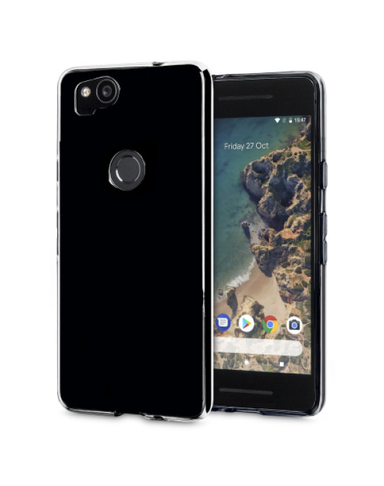 Olixar FlexiShield Google Pixel 2 Gel Case - Black