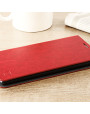 Olixar Leather-Style LG V10 Wallet Stand Case - Red