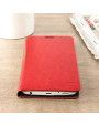 Olixar Leather-Style LG V10 Wallet Stand Case - Red