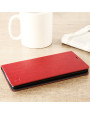Olixar Leather-Style LG V10 Wallet Stand Case - Red