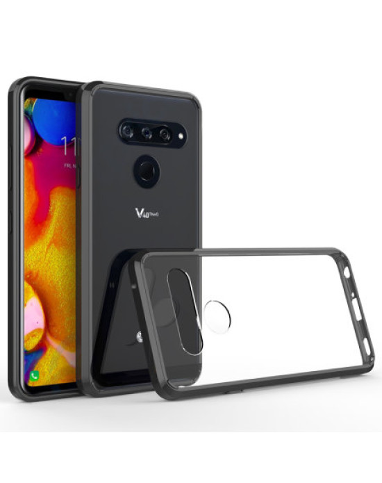 Olixar ExoShield Tough Snap-on LG V40 ThinQ Case - Black